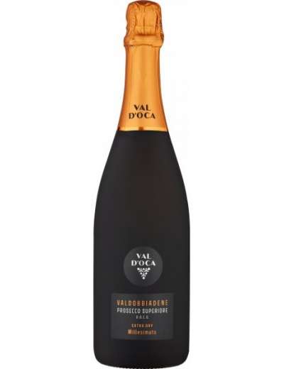 VAL D'OCA VALDOBBIADENE PROSECCO SUPERIORE DOCG EXTRA DRY MILLESIMATO CL 75