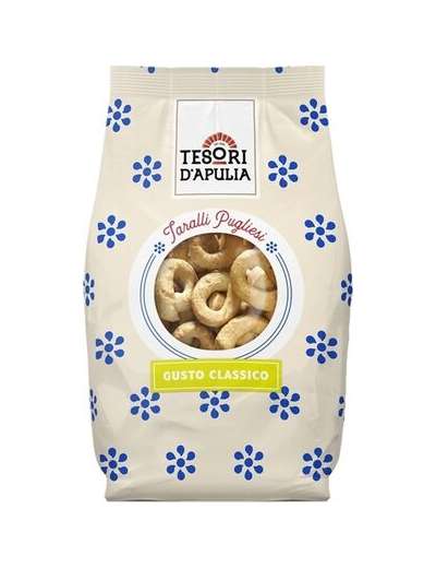 TESORI D'APULIA TARALLI OLIO EXTRA VERGINE GR 400