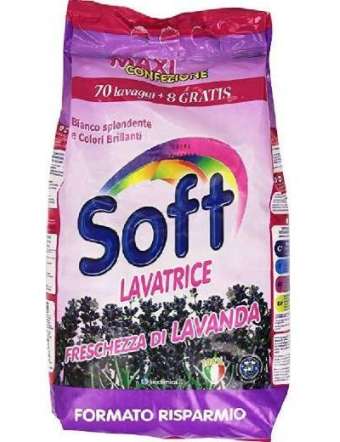 SOFT LAVATRICE POLVERE 70+8 LAVANDA GR 5538