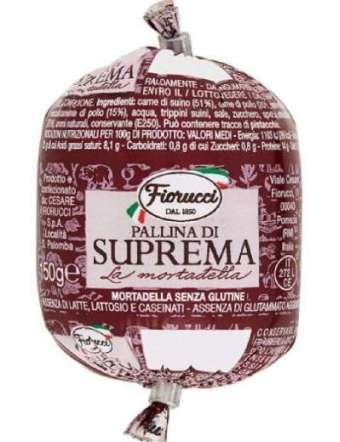 FIORUCCI PALLINA MORTADELLA SUPREMA GR 150