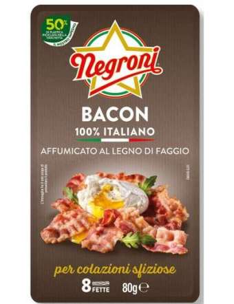 NE GRONI BACON A FETTE GR 80