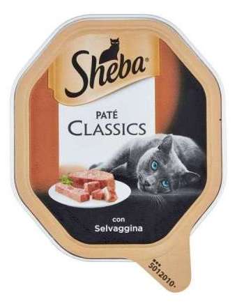 SHEBA FLEXI PATE' CLASSIC SELVAGG. GR 85