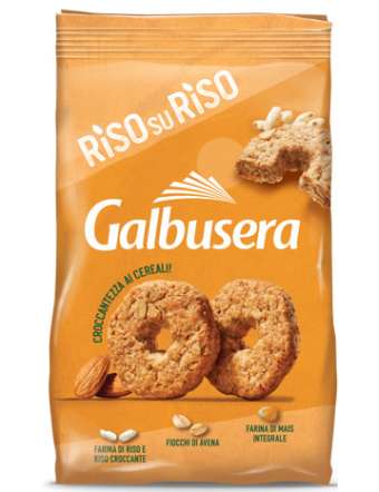 GALBUSERA RISO SU RISO CEREALI E MANDORLE GR 290