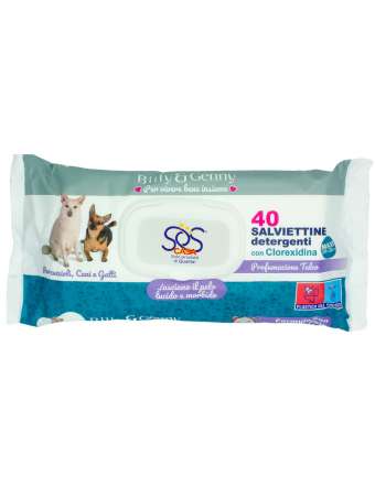 BILLY GENNY SALVIETTE PER CANI TALCO PZ 40