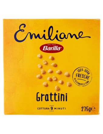 BARILLA GRATTINI UOVO PASTA SEMOLA CONFEZIONE GR 275