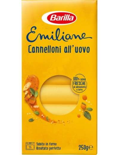 BARILLA UOVO CANNELLONI EMILIANE GR 250