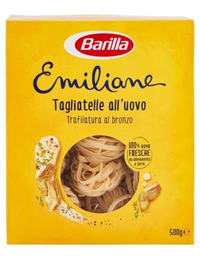 BARILLA UOVO TAGLIATELLE EMILIANE NIDI GR 500