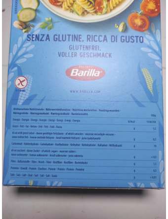 BARILLA SENZA GLUTINE FUSILLI GR 400