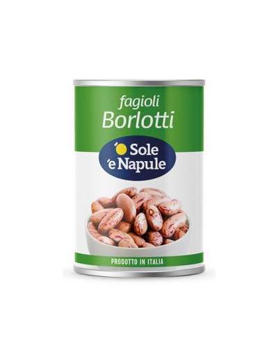 O SOLE E NAPULE FAGIOLI BORLOTTI GR 400