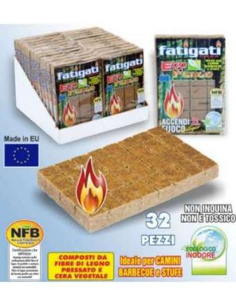 FATIGATI ACCENDIFUOCO ECOLOGICO X32 PZ