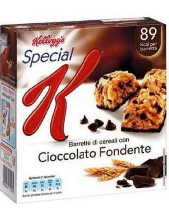 SPECIAL K BARRETTE FONDENTE KELLOGG GR 129