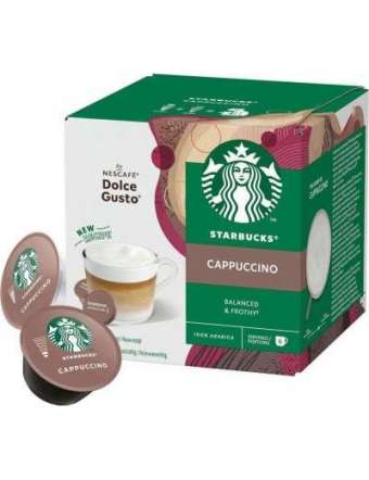 STARBUCKS CAPPUCCINO CAPS X12