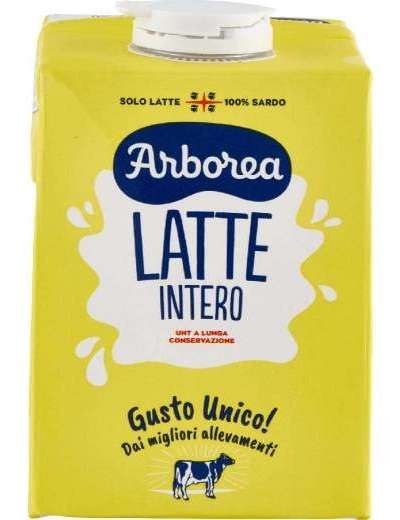 ARBOREA LATTE UHT INTERO ML 500