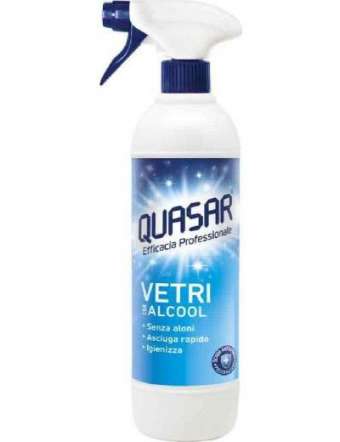 QUASAR VETRI AMMONIACA FL ML 580