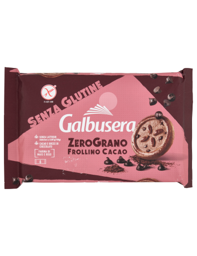 GALBUSERA ZERO GRANO GOCCE CIOCCOLATO GR 220