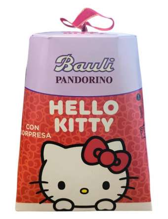 BAULI MINI PANDORO HELLO KITTY GR 90