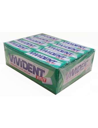 VIVIDENT XYLIT GREEN MINT X 40 PZ