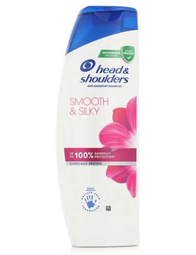HEAD AND SHOULDERS SHAMPOO SMOOTH AND SILK ML 400