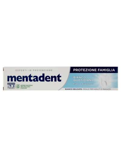 MENTADENT DENTIFRICIO BIANCO FLUORO E BICARBONATO ML 100