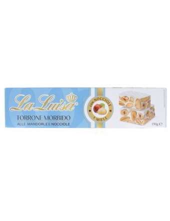 LA LUISA TORRONE MANDORLE E NOCCIOLE GR 150