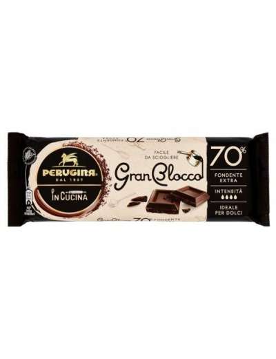 PERUGINA BLOCCO CIOCCOLATO FONDENTE 70% GR 150