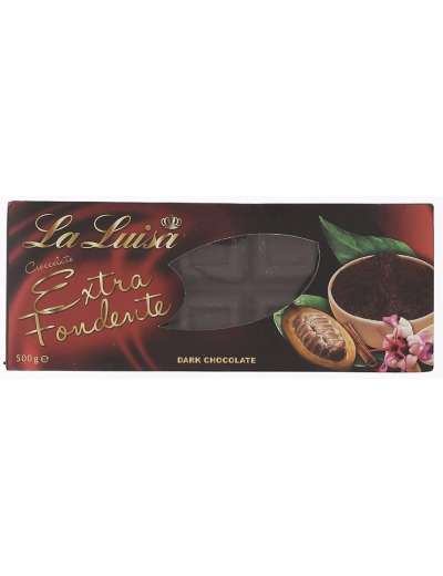 LA LUISA TAVOLETTA CIOCCOLATO EXTRA FONDENTE GR 500
