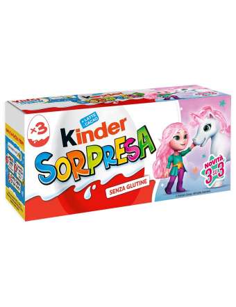 KINDER SORPRESA LEI T3 3X64 GR