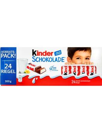 KINDER CIOCCOLATO T8X3 GR 300